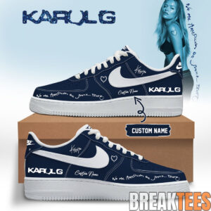 Karol G Album NO ME ARREPIENTO DE SENTIR TANTO Custom AF1 Shoes 4.jpg