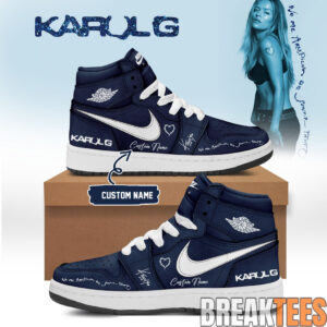 Karol G Album NO ME ARREPIENTO DE SENTIR TANTO Custom AJ1 Shoes 4.jpg