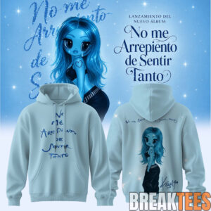 Karol G Album NO ME ARREPIENTO DE SENTIR TANTO Limited Edition Signature Hoodie 1.jpg
