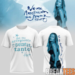 Karol G Album “NO ME ARREPIENTO DE SENTIR TANTO” Limited Edition Signature T-Shirt 1 Karol G Album NO ME ARREPIENTO DE SENTIR TANTO Limited Edition Signature T Shirt 2.jpg