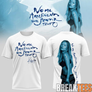 Karol G Album “NO ME ARREPIENTO DE SENTIR TANTO” Limited Edition Signature T-Shirt 3 Karol G Album NO ME ARREPIENTO DE SENTIR TANTO Limited Edition Signature T Shirt 4.jpg