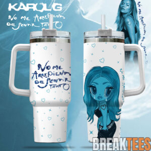 Karol G Album “NO ME ARREPIENTO DE SENTIR TANTO” Special Tumbler