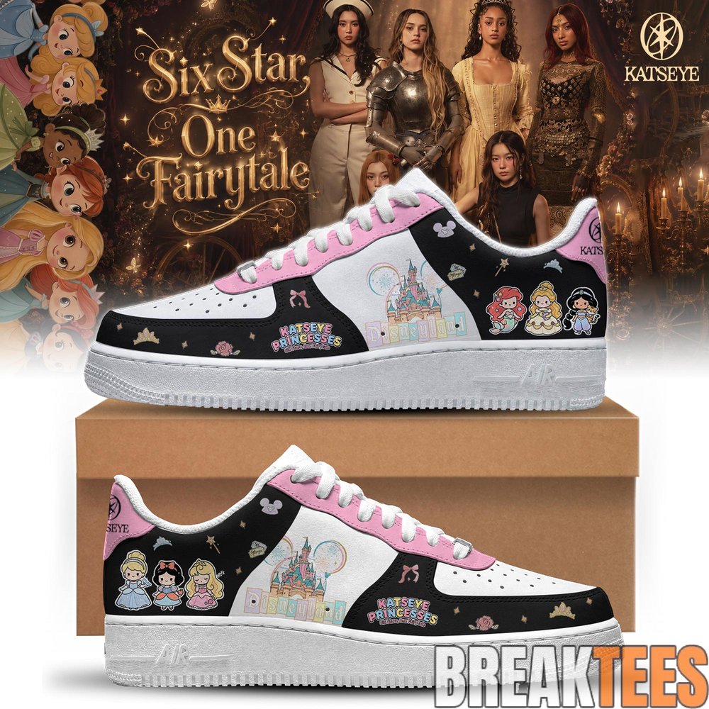 Katseye Six Star One Fairytale AF1 Sneaker for EYEKONS Katseye Six Star One Fairytale AF1 Sneaker for EYEKONS