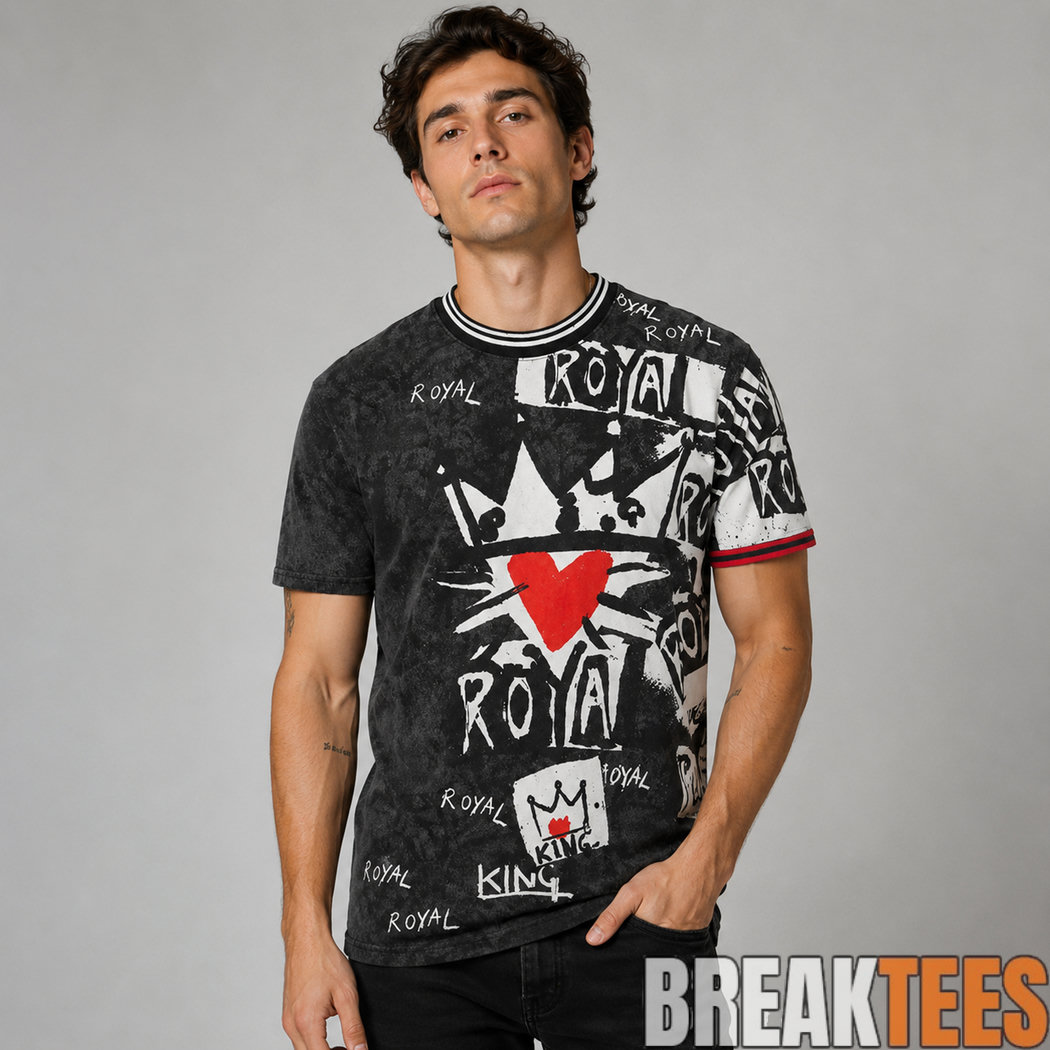 Kawhi Leonard D&C Black Royal Crown Graphic T-Shirt Kawhi Leonard D&C Black Royal Crown Graphic T-Shirt