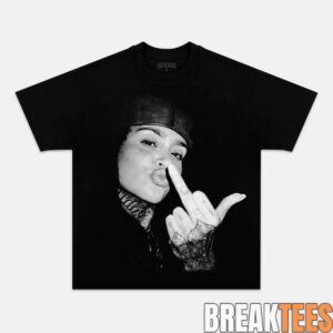 Kehlani Vintage Middle Finger Tee
