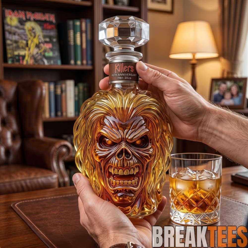 Killers 45th Anniversary Eddie Whiskey Bottle Killers 45th Anniversary Eddie Whiskey Bottle