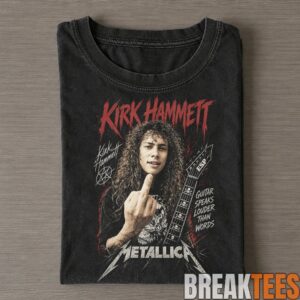 Kirk Hammett Midle Finger Vintage Tee