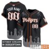 Milwaukee Brewers Halloween Nightmare Edition Custom Baseball Jersey