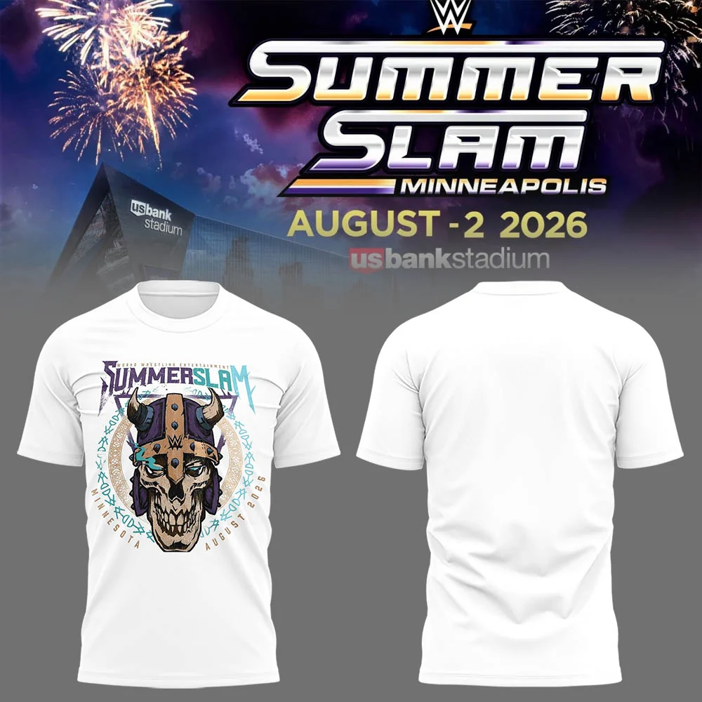 WWE Summer Slam 2026 In Minnesota Shirt WWE Summer Slam 2026 In Minnesota Shirt