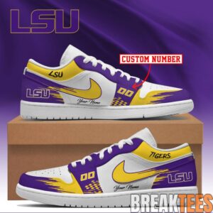 LSU Tigers Special New 2026 Custom Dunk Shoes