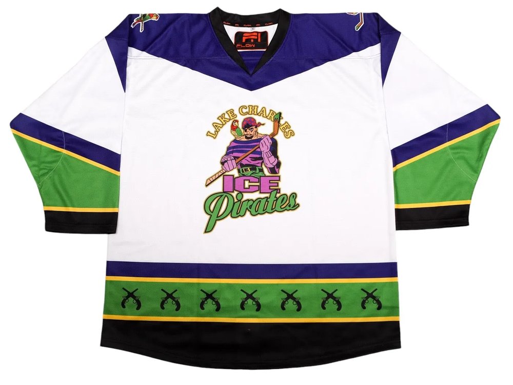 Lake Charles Ice Pirates Hockey Jersey Lake Charles Ice Pirates Hockey Jersey