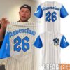Los Angeles Dodgers Nightmare Halloween Edition Baseball Jersey – Custom