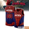 Los Angeles Sparks x Spider-Man Special Basketball Jersey Los Angeles Sparks x Spider-Man Special Basketball Jersey
