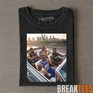 LeBron James 76ers Racing Car Tee