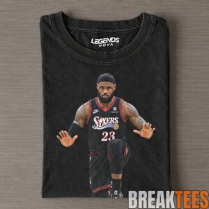 LeBron James 76ers Shirt