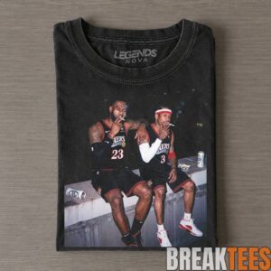 LeBron James & Allen Iverson Funny Tee