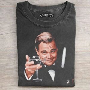Leonardo Dicarprio The Great Gatsby Meme Tee 1
