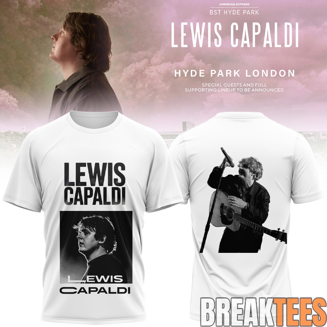 Lewis Capaldi Tour 2026 Special T-Shirt Lewis Capaldi Tour 2026 Special T-Shirt
