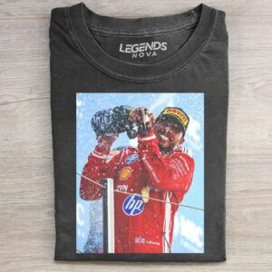 Lewis Hamilton F1 Retro T-Shirt 1
