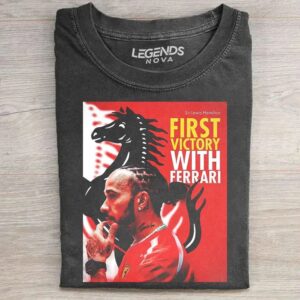 Lewis Hamilton F1 Retro T-Shirt 3