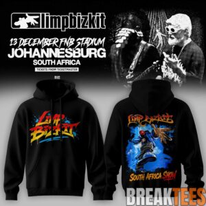 Limp Bizkit South Africa Show Premium Hoodie 2