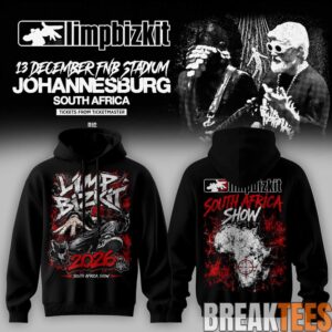 Limp Bizkit South Africa Show Premium Hoodie 3