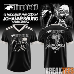 Limp Bizkit South Africa Show Special Football Jersey