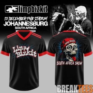 Limp Bizkit South Africa Show Special Football Jersey 1