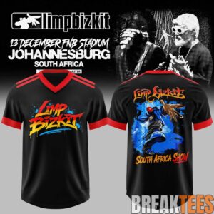 Limp Bizkit South Africa Show Special Football Jersey 2