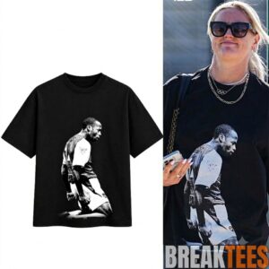 Lindsey Heaps Wearing Thierry Henry 2D Shirt