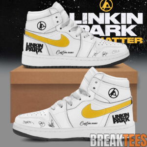 Linkin Park Unshatter Premium Air Jordan 1 Sneaker – Custom