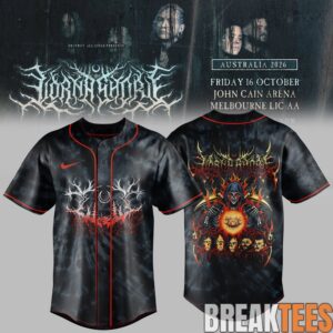 Lorna Shore Australia & New Zealand Tour 2026 Baseball Jersey