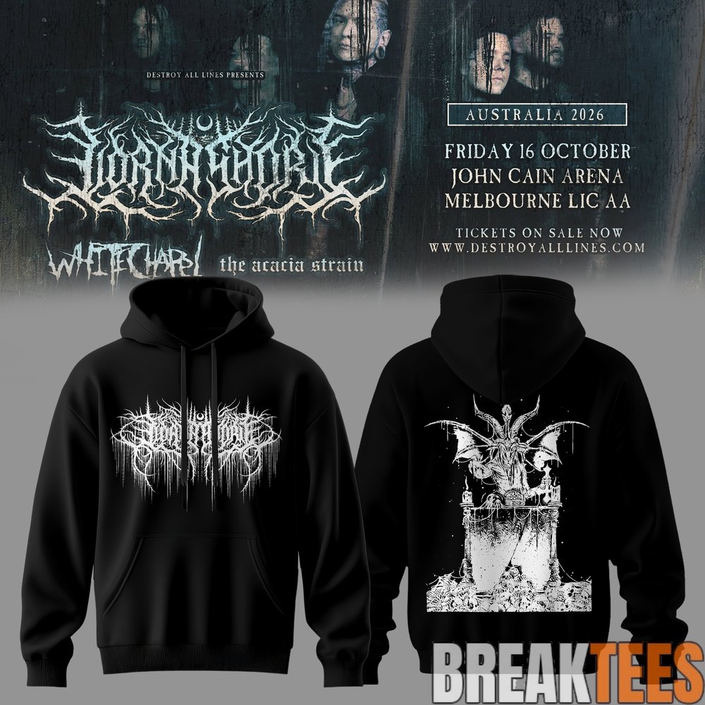 Lorna Shore Australia & New Zealand Tour 2026 Hoodie Lorna Shore Australia & New Zealand Tour 2026 Hoodie