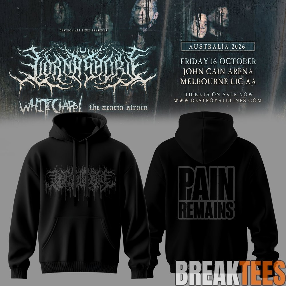 Lorna Shore Australia & New Zealand Tour 2026 Hoodie Lorna Shore Australia & New Zealand Tour 2026 Hoodie