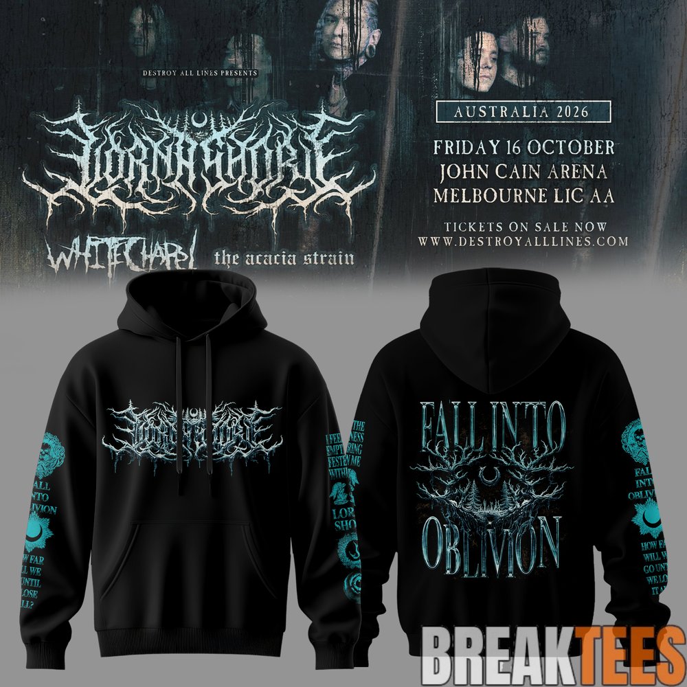 Lorna Shore Australia & New Zealand Tour 2026 Hoodie Lorna Shore Australia & New Zealand Tour 2026 Hoodie