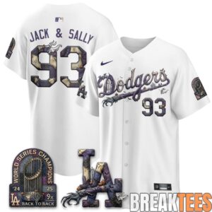Los Angeles Dodgers Nightmare Halloween Edition Baseball Jersey Custom 2 W6uGg.jpg
