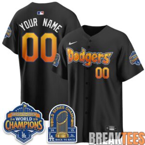 Los Angeles Dodgers x Dragon Balls Night 2026 Custom Baseball Jersey 3 Los Angeles Dodgers x Dragon Balls Night 2026 Custom Baseball Jersey 3