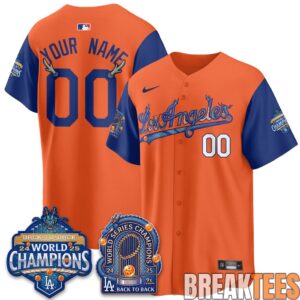 Los Angeles Dodgers x Dragon Balls Night 2026 Custom Baseball Jersey 1 Los Angeles Dodgers x Dragon Balls Night 2026 Custom Baseball Jersey 1