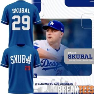 Los Angeles Dodgers x Tarik Skubal Logo Special TShirt 1 5DK41.jpg