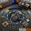 Los Angeles Rams 2026 Halloween Quilted Round Rug – Limited Edition