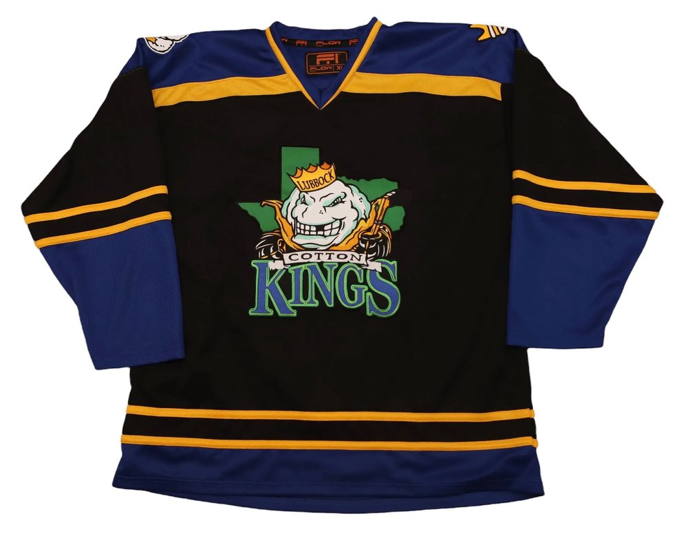 Lubbock Cotton Kings Vintage Hockey Jersey Lubbock Cotton Kings Vintage Hockey Jersey