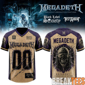 Megadeth Breakout Hibernation of the Nations Tour Custom Football Jersey 2.jpg