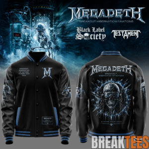 Megadeth Breakout Hibernation of the Nations Tour Special Bomber Jacket