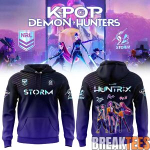 Melbourne Storm x K-Pop Demon Hunters Hoodie
