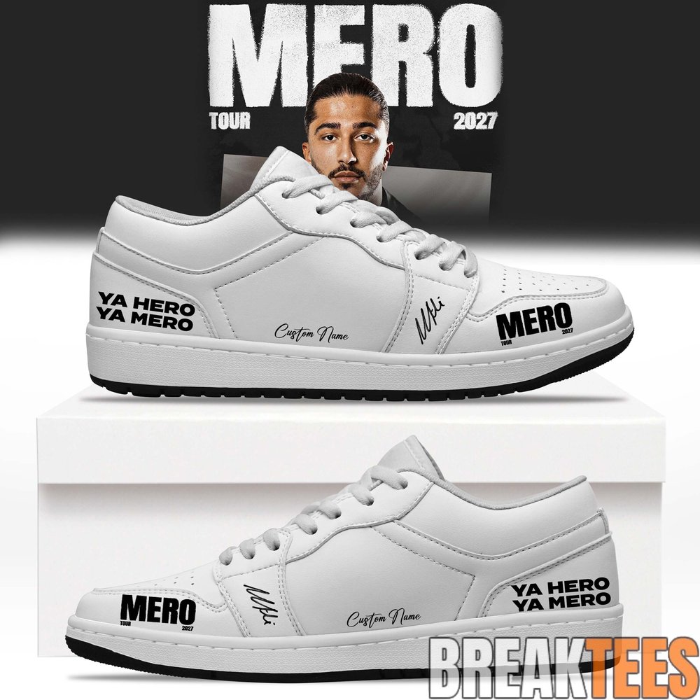 Mero “Mero Tour 2027” Limited Edition Signature AJ1 Shoes Mero “Mero Tour 2027” Limited Edition Signature AJ1 Shoes
