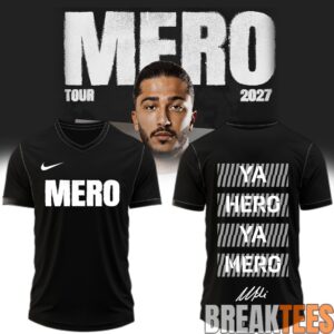 Mero “Mero Tour 2027” Limited Edition Signature Jersey 2