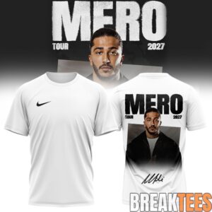 Mero “Mero Tour 2027” Limited Edition Signature T-Shirt 1