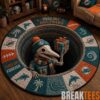 Los Angeles Rams 2026 Halloween Quilted Round Rug – Limited Edition
