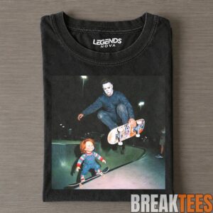 Michael Myers & Chucky Vintage Skate Tee