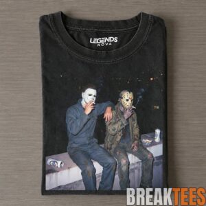 Michael Myers & Jason Voorhees Vintage Tee